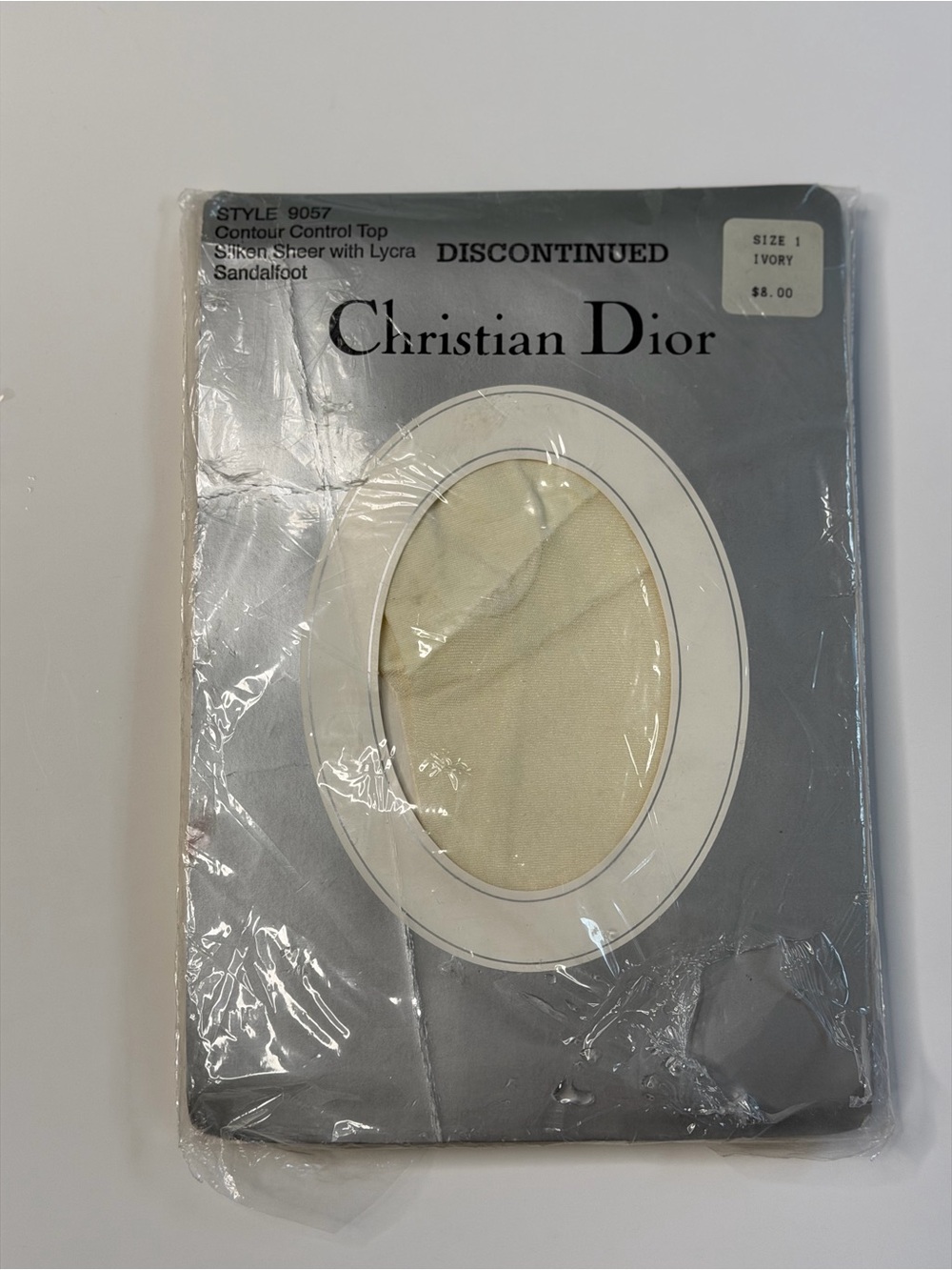 Christian Dior Sheer Contour Control tights vintage